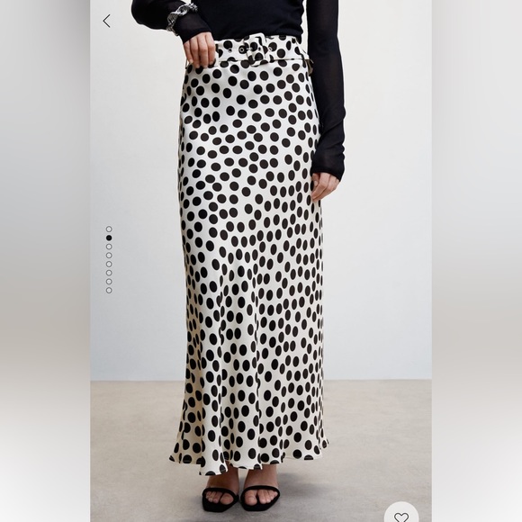 Mango Polkadot Maxi Skirt - New! - Picture 3 of 11